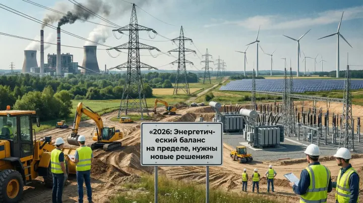 Ветряные электростанции и солнечные панели в энергосистеме Польши